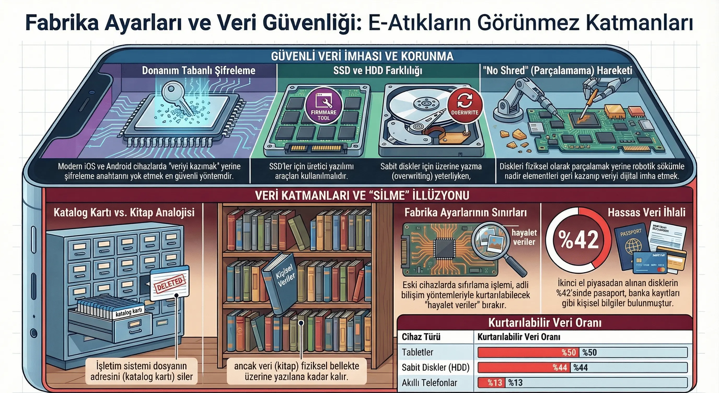 Dijital Atık ve Fabrika Ayarlarına Sıfırlamak: Eski Cihazınızdaki Büyük Tehlike